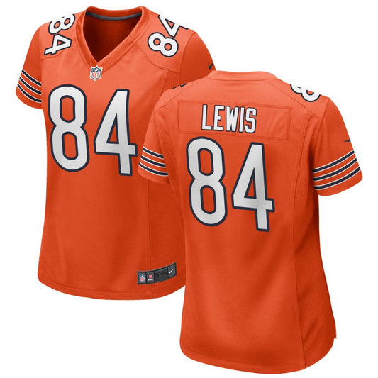 Marcedes Lewis Chicago Bears Nike Women's Alternate Game Jersey - Orange