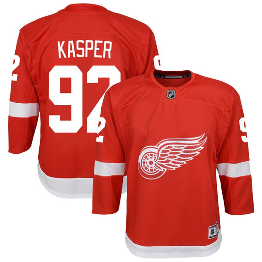 Marco Kasper Detroit Red Wings Youth Home Premier Jersey - Red