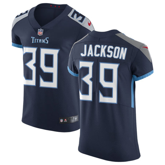 Matthew Jackson Tennessee Titans Nike Vapor Untouchable Elite Jersey - Navy