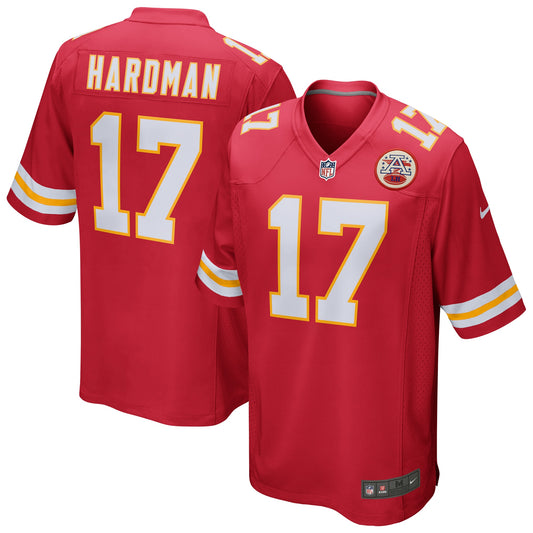 Mecole Hardman Kansas City Chiefs Nike Game Jersey - Red