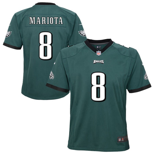 Marcus Mariota Philadelphia Eagles Nike Youth Team Game Jersey - Midnight Green