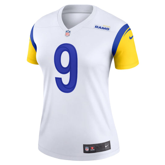 Women's Matthew Stafford Nike Rams Legend Jersey - White