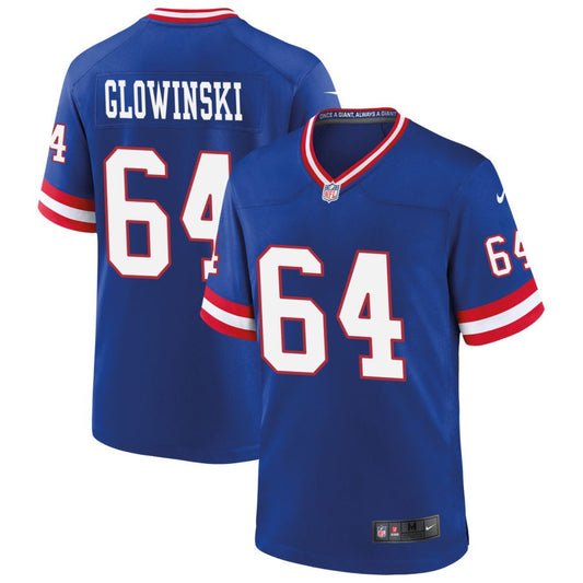 Mark Glowinski New York Giants Nike Classic Game Jersey - Royal