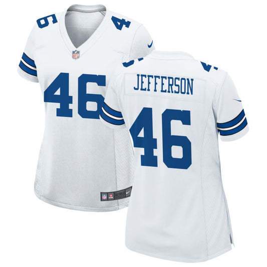 Malik Jefferson Dallas Cowboys Nike Women's Game Jersey - White