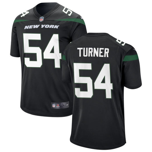 Billy Turner New York Jets Nike Youth Game Jersey - Black