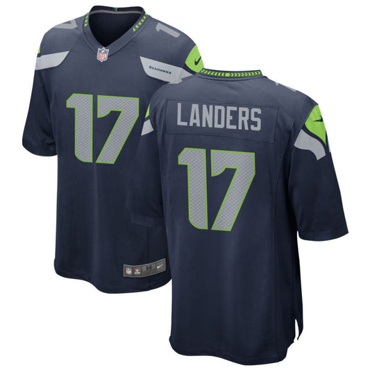 Matt Landers Seattle Seahawks Nike Game Jersey - College Navy