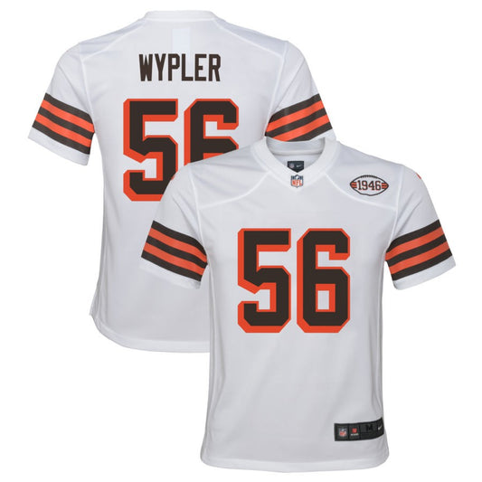 Luke Wypler Cleveland Browns Nike Youth Alternate Jersey - White