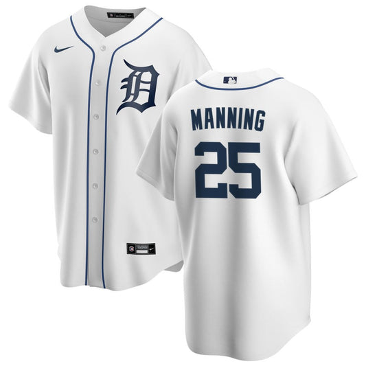 Matt Manning Detroit Tigers Nike Home Replica Jersey - White