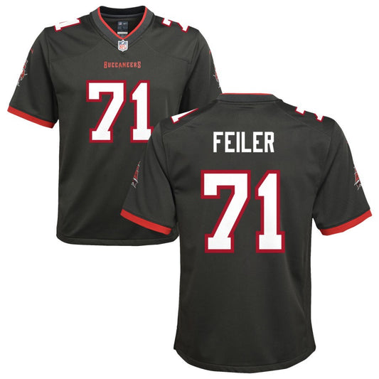 Matt Feiler Tampa Bay Buccaneers Nike Youth Alternate Game Jersey - Pewter