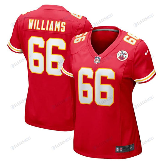 Brandon Williams 66 Kansas City Chiefs Women's Home Game Player Jersey - Red