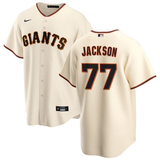 Luke Jackson San Francisco Giants Nike Home Replica Jersey - Cream