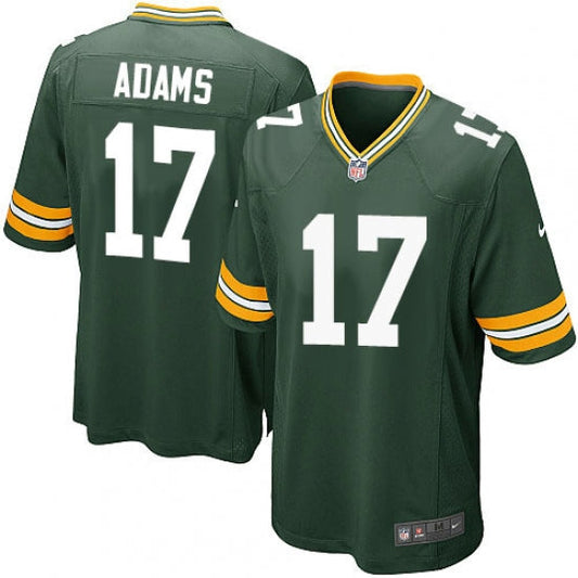 Men's Green Bay Packers Davante Adams Game Jersey Green