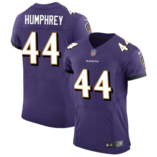 Marlon Humphrey Baltimore Ravens Nike Speed Machine Elite Jersey - Purple