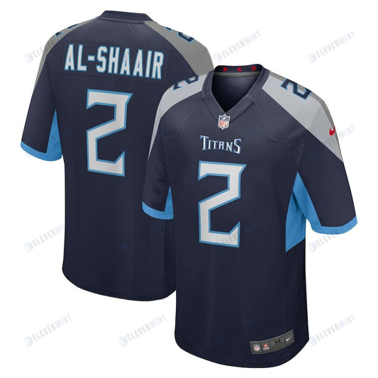 Azeez Al-Shaair 2 Tennessee Titans Team Game Men Jersey - Navy