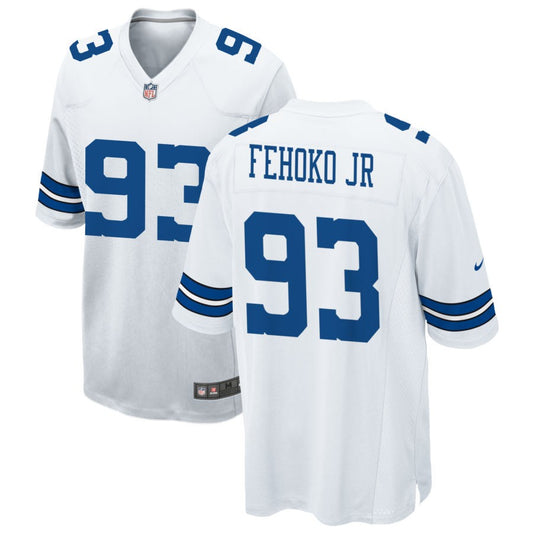 Viliami Fehoko Jr Dallas Cowboys Nike Game Jersey - White