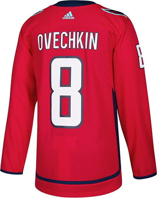 Men's Alexander Ovechkin Washington Capitals Adidas Red Home Authentic Premium Jersey