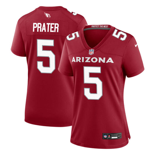 Matt Prater Arizona Cardinals Nike Women's Game Jersey - Cardinal