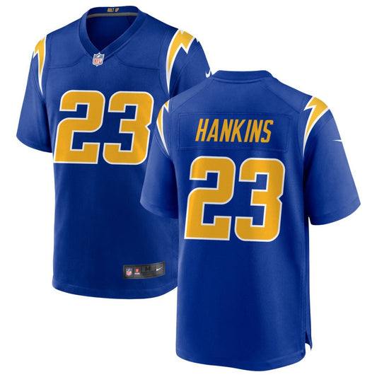 Matt Hankins Los Angeles Chargers Nike Alternate Game Jersey - Royal