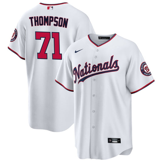 Mason Thompson Washington Nationals Nike Replica Jersey - White