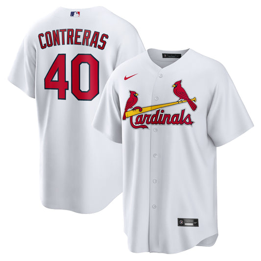 Willson Contreras St. Louis Cardinals Nike Home Official Replica Player Jersey - White