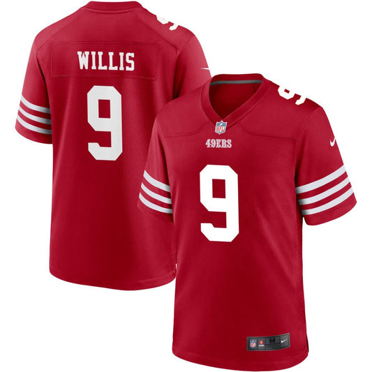 Brayden Willis San Francisco 49ers Nike Jersey - Scarlet