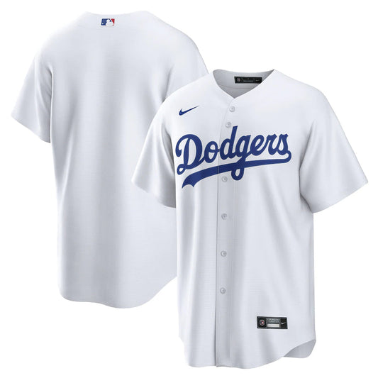 Men's Los Angeles Dodgers White Home Replica Team Jersey