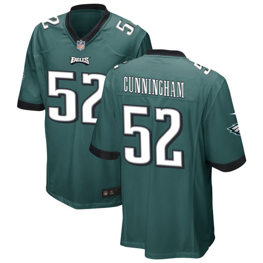 Zach Cunningham Philadelphia Eagles Nike Game Jersey - Midnight Green