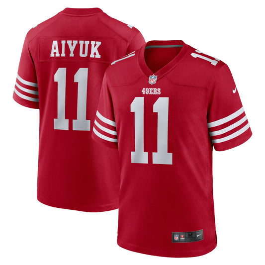 Brandon Aiyuk San Francisco 49ers Nike Women's Team Game Player Jersey - Scarlet