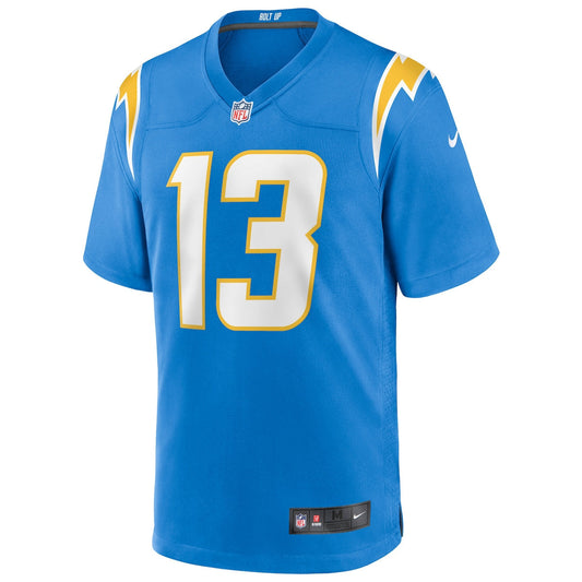 Men's Keenan Allen Nike Chargers Game Jersey - Light Blue