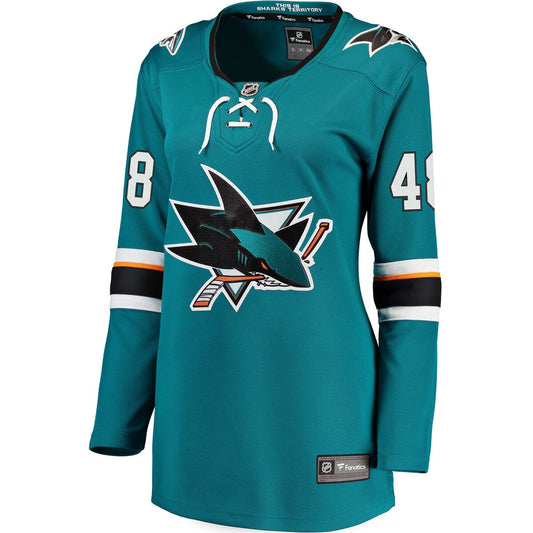 Women's Tomas Hertl Fanatics Sharks Alternate Premier Breakaway Jersey - Blue