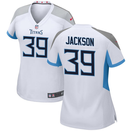 Matthew Jackson Tennessee Titans Nike Women's Game Jersey - White