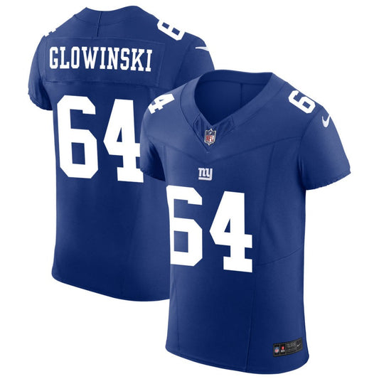 Mark Glowinski New York Giants Nike Vapor F.U.S.E. Elite Jersey - Royal