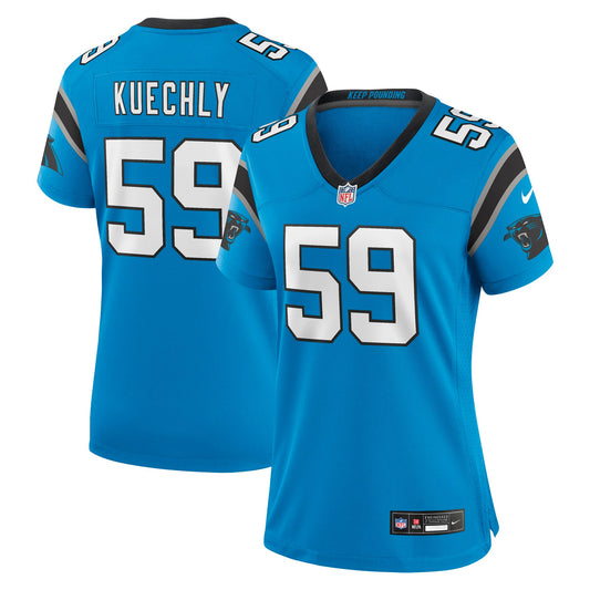 Luke Kuechly Carolina Panthers Nike Women's Retired Player Game Jersey - Blue