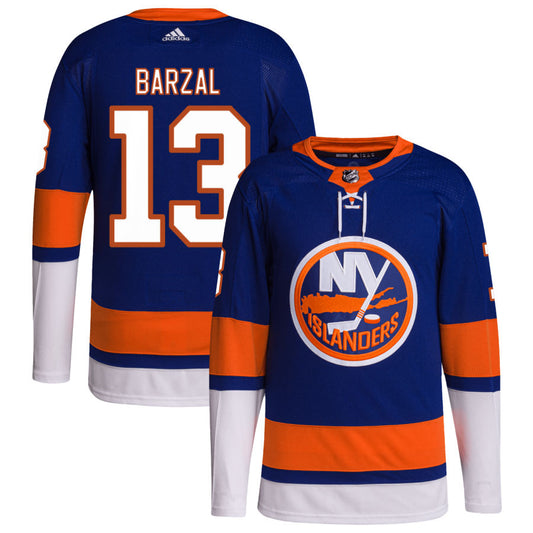 Mathew Barzal New York Islanders adidas Home Primegreen Authentic Pro Jersey - Royal