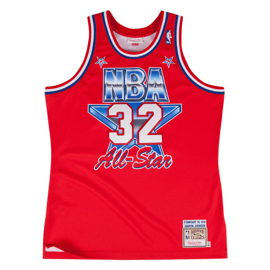 Magic Johnson 1991 Authentic Jersey NBA All-Star