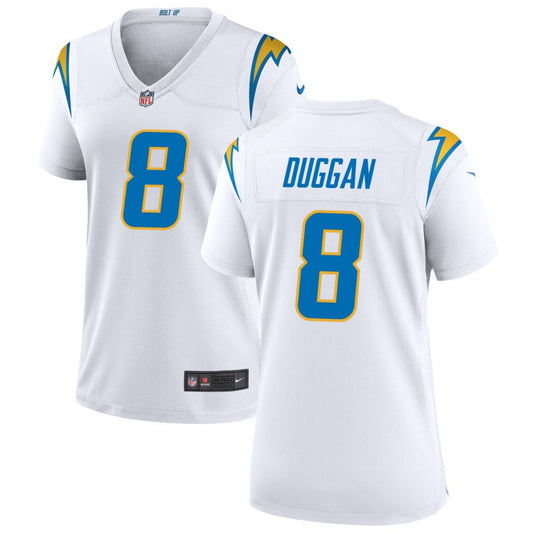 Max Duggan Nike Los Angeles Chargers Women's Game Jersey - White