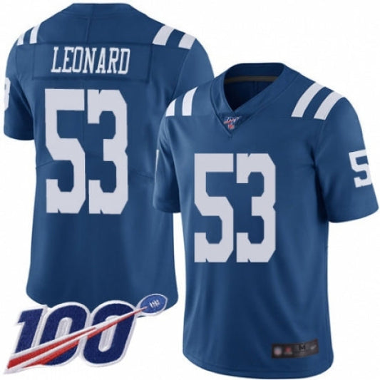 Men's Indianapolis Colts Darius Leonard Game Vapor Jersey Blue