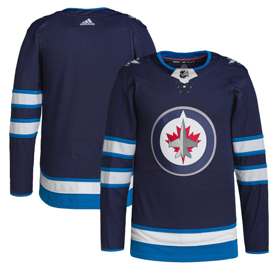 Winnipeg Jets adidas Home Authentic Pro Jersey - Navy