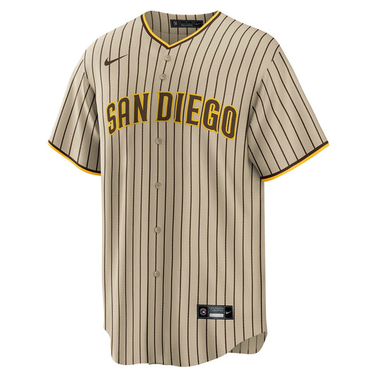 Men's Juan Soto Nike Padres Home Replica Jersey - Brown