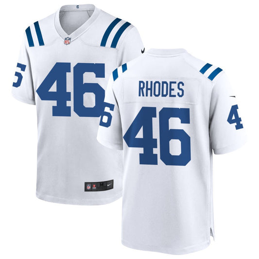 Luke Rhodes Indianapolis Colts Nike Game Jersey - White