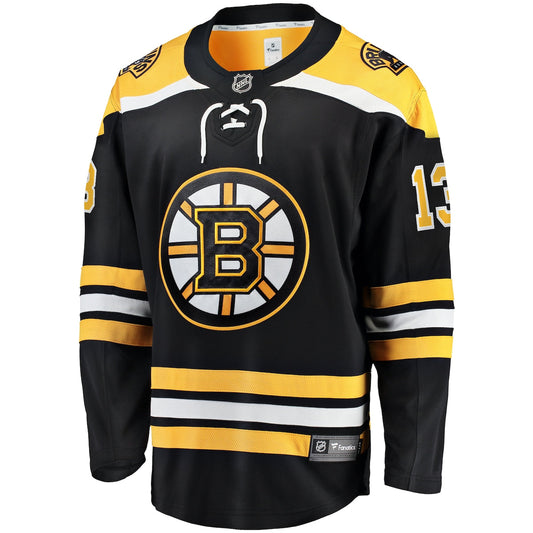 Men's Charlie Coyle Fanatics Bruins Home Premier Breakaway Jersey - Black