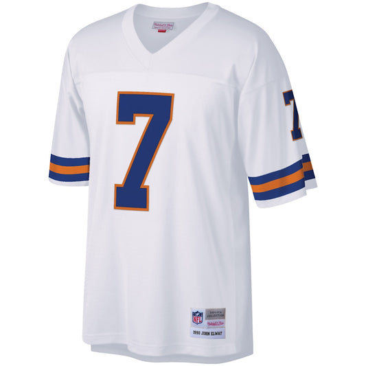 Men's John Elway Mitchell & Ness Broncos 2015 Legacy Replica Jersey - White