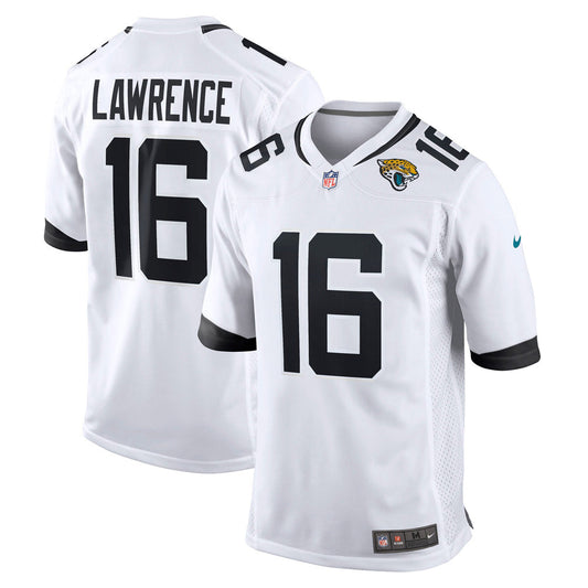 Men's Jacksonville Jaguars Trevor Lawrence Game Jersey White