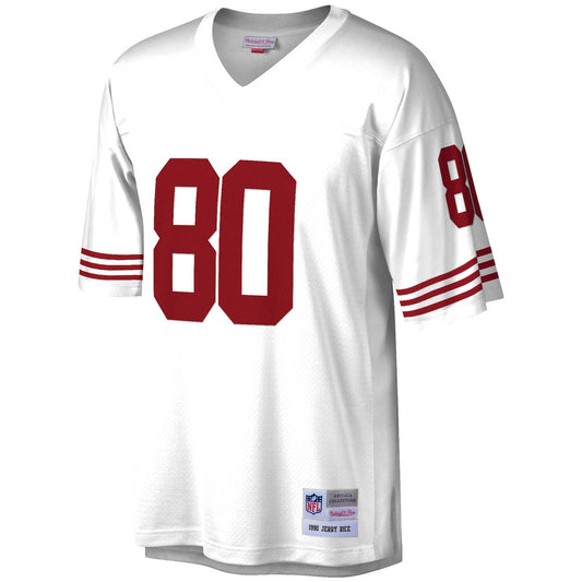 Men's Jerry Rice Mitchell & Ness 49ers Legacy Replica Jersey - White