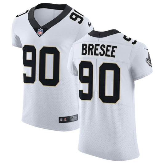 Bryan Bresee New Orleans Saints Nike Vapor Untouchable Elite Jersey - White