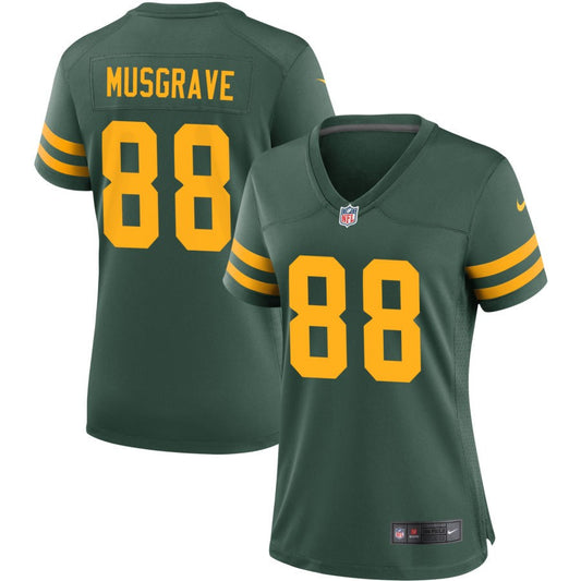 Luke Musgrave Green Bay Packers Nike Women's Alternate Jersey - Green