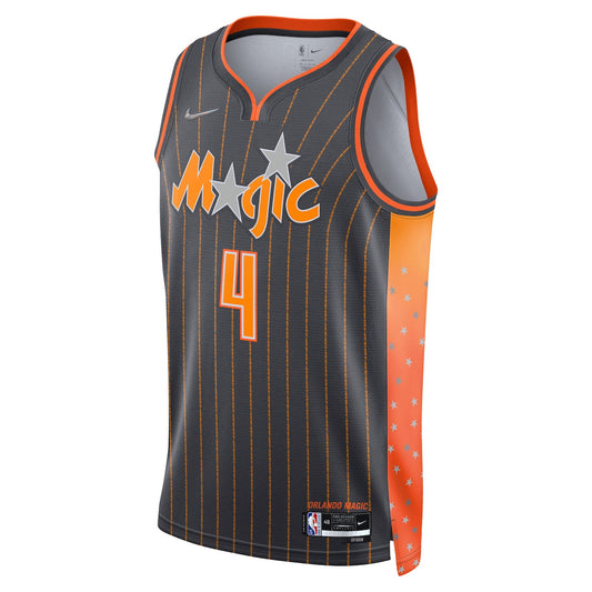 Men's Jalen Suggs Nike Magic 2021/22 Swingman Jersey City Edition - Grey