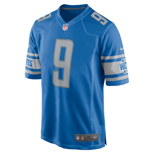 Men's Jameson Williams Nike Lions Game Jersey - Blue