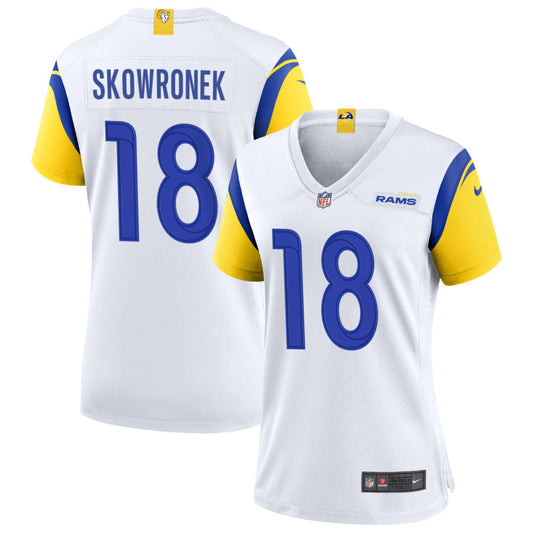 Ben Skowronek Los Angeles Rams Nike Women's Alternate Jersey - White