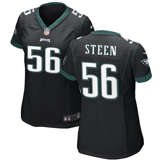 Tyler Steen Philadelphia Eagles Nike Women's Alternate Game Jersey - Black